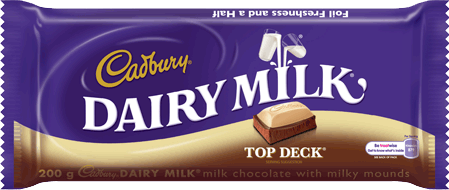 Cadbury Dairy Milk Top Deck 150g